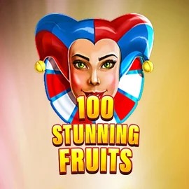Slots logo of 100 Stunning Fruits from SYNOT Games at Casinacho Casino