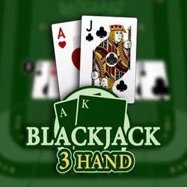 Blackjack 3H (Habanero) slot logo by Habanero at Casinacho Casino