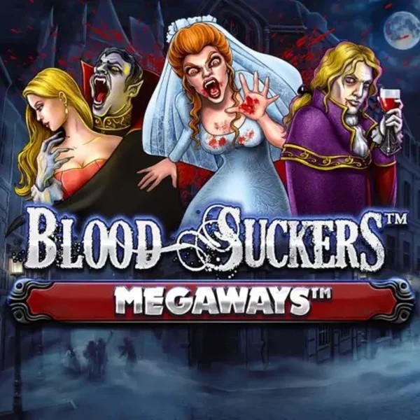 Blood Suckers Megaways logo – Slots by Red Tiger Gaming at Casinacho Casino