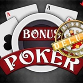 Bonus Poker Deluxe - 3 Hands logo – Table Games by RTG (Reel Time Gaming) at Casinacho Casino