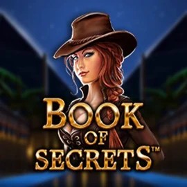 Book of Secrets slot logo by SYNOT Games at Casinacho Casino