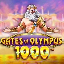 Gates of Olympus 1000 logo – Slots by Pragmatic Play at Casinacho Casino