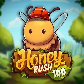 Honey Rush 100 slot logo by Play'n GO at Casinacho Casino