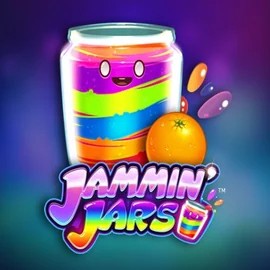 Jammin Jars slot logo by Push Gaming at Casinacho Casino