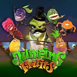 Jumping Fruits logo – Slots by Wazdan at Casinacho Casino