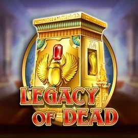 Legacy of Dead logo – Slots by Play'n GO at Casinacho Casino