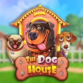 The Dog House slot logo by Pragmatic Play at Casinacho Casino